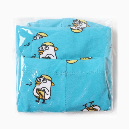 Panties men's boxers "geese", blue color, size 54 (xxl)-7