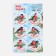 Stickers for flowers and gifts "Congratulations!", 16 × 9.5 cm