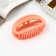 Hair crab "Leon" oval classic matte, 8.5 cm, mix