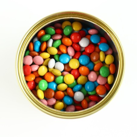 New Year! Chocolate sweets, dragees in the bank "Waiting for miracles", 100 g-1