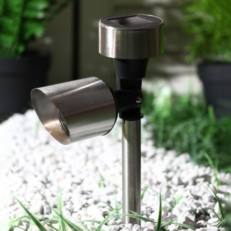 Garden lamp on the sunny battery directed, 13 × 36 × 5.5 cm, 1 LED, glow warm white-2