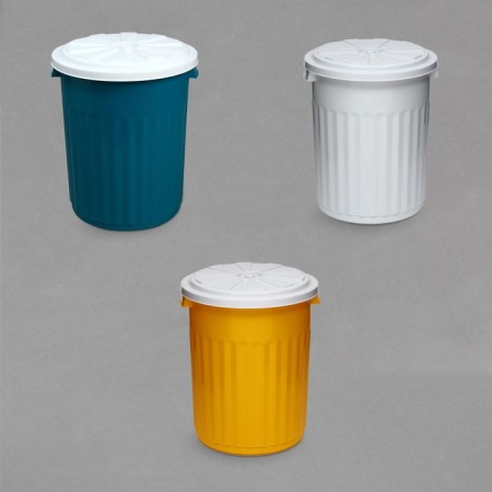 Food tank, 35 l, with a lid, mix-6