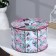 Round box "Green", D-20cm, H-12.5cm