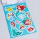 Book with stickers, princesses