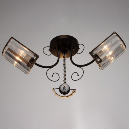 Simona chandelier 3x40W E27 Chocolate 60x60x24 cm Bayerlux-1