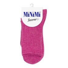 Women's socks mini inverno, size 35-38, Fuxia color