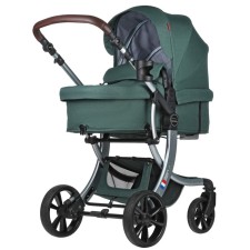 Stroller transformer Farfello Aimile Original New Silver, evergreen color