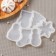 Silicone Mold for candy and chocolate "New Year's candies", 15 × 13 cm, the color is transparent