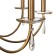 Freya FR1006PL-08G Forte, 340x400x1458 mm, E14, 8x40W, brass color