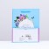Gift package "with the wish of happiness", gentle, 18 x 22.3 x 10 cm