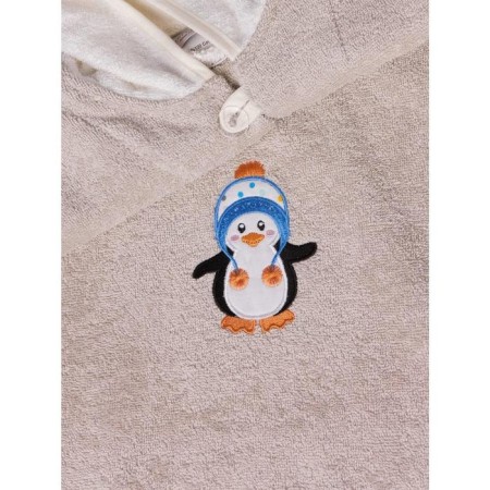 Children's towel-POPENCHE "RICO", size 64x50 cm, beige color-2