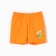 Shorts for a boy, orange color, height 74 cm