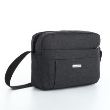 Male bag, black color