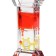 Dorili gel watches, anti -stress, 5 x 12 cm, red