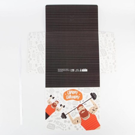 Gift folding box, packaging, “strongest”, 31 x 24.5 x 8 cm-4