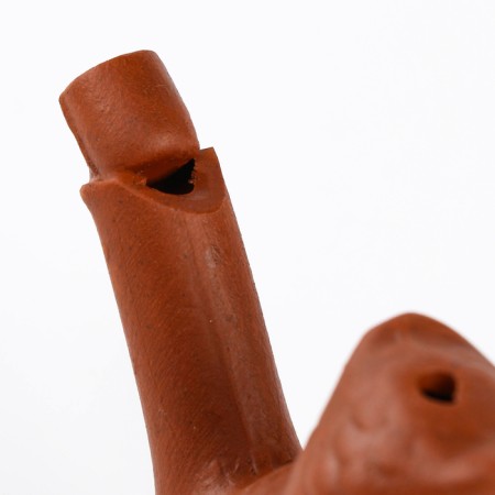 Ceramic "owl" whistle for painting 2.9 × 7 × 5 cm-5