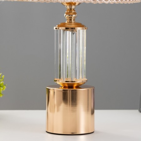 Board lamp "Kadi" E27 40W gold 25x25x42 cm Risalux-3