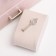 Casket to the leatherette for jewelry "Cabrine" pink 30.5x20x13.5 cm