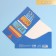 Money envelope "Happy Birthday", Cake, embossing, 16.5 × 8 cm
