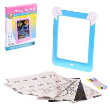 3D “Bunny” drawing tablet, with handles and cards, mix color