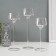 Glass candlestick set 3 pcs "veil" height 26cm, 23 cm, 20 cm transparent