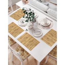 A set of napkins for setting the table 