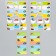 Set of thermobok and stickers for the clothes “The most fast”, 54 pcs
