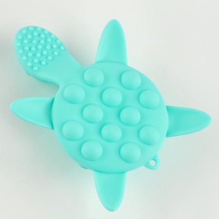 Silicone teething for the teeth "Turtle", mix-4