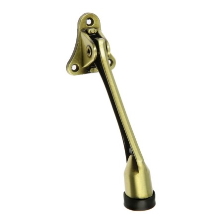 Door locker lock, "goat leg", bronze color