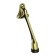 Door locker lock, "goat leg", bronze color