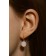Earrings "Circle" senorite, color mix