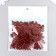Beads for creativity plastic "Crystal with wine faces" set of 20 grams 0.4x0.6x0.6 cm