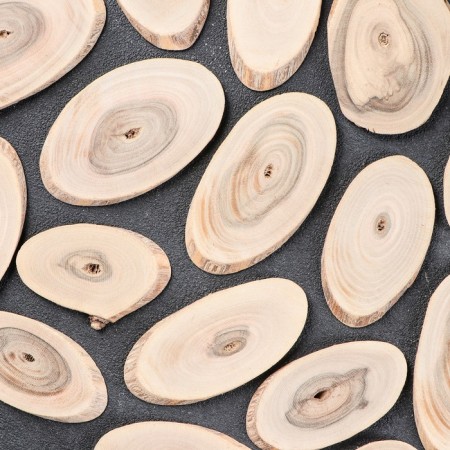 Saw a tree "walnut", oval, d = 4-11cm, h = 5 mm-2