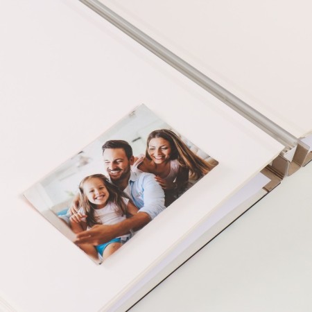 Photo album magnetic 20 sheets "feathers and flowers" 33x35x4 cm-4