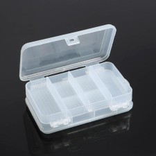 Organizer for storage double -sided, 14.5 × 9.5 × 4.5 cm, 10 cells, transparent