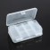 Organizer for storage double -sided, 14.5 × 9.5 × 4.5 cm, 10 cells, transparent