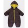 Combiason children's demi -season tops "Hummingbird", height 68 cm, brown color