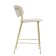 Semi -barl chair Eirill, 555 × 475 × 900 mm, Shenill, color gray