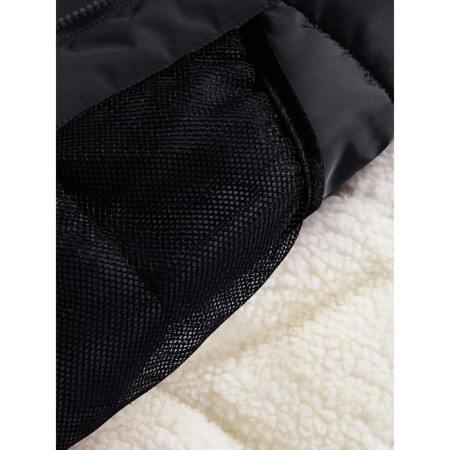 Winter park for a girl, height 152 cm, black color-9
