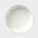 Ceramic dish for fruits, d = 15.5 cm, white color