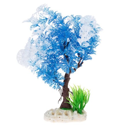 Artificial aquarium plant, 24 x 21 x 5 cm-2
