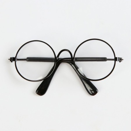 Toy glasses, transparent color