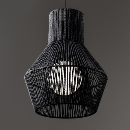 Suspended lamp Freya Fr5405PL-01B Cottage, 360x360x450 mm, E14, 1x40W, black color-6