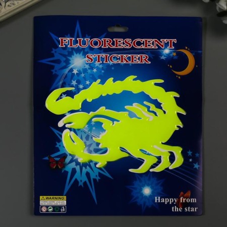 Phosphorus sticker "Scorpio" 29x24 cm-1