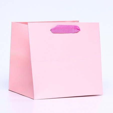 Package for the cake, pink, 20 x 20 x 20 cm-1