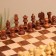 Board game 3V1 (chess + domino + cubes), board 20x20 cm, tree shisham
