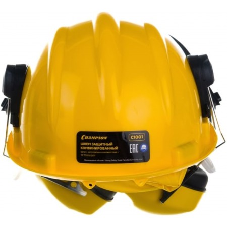 Protective helmet Champion C1001, shield, headphones, headphones-3