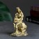 Figure "Goddess Fortune with a horn of abundance" gold, 13x8x8cm