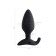 Anal plug Lovense Hush, L, silicone, black, 12.1 cm
