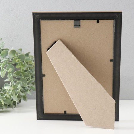 Photo frame Plastic "Vintage" 15x21 cm, black with gold-3